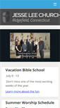 Mobile Screenshot of jesseleechurch.com